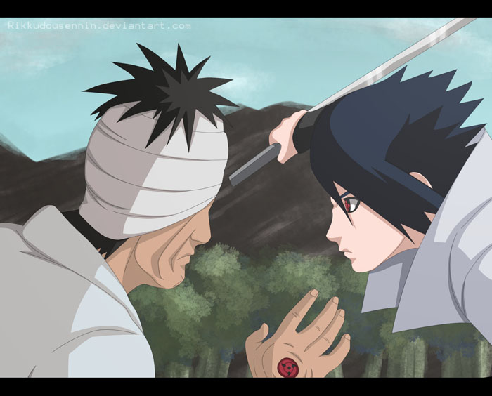 Danzou VS Sasuke by RikkudouSennin